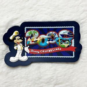 🔮 5/$25 Disney Cruise‎ Line Mickey Mouse 2008 Soft Plastic Magnet